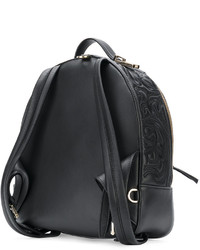 schwarzer Rucksack von Versace