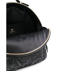 schwarzer Rucksack von Versace