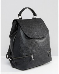 schwarzer Rucksack von Pieces