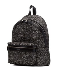 schwarzer Rucksack von Saint Laurent