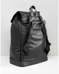 schwarzer Rucksack von Asos