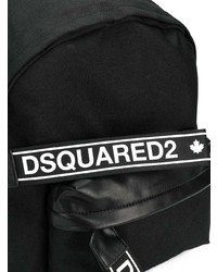 schwarzer Rucksack von DSQUARED2