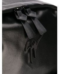 schwarzer Rucksack von Giuseppe Zanotti
