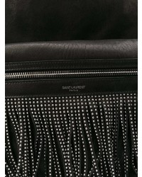 schwarzer Rucksack von Saint Laurent