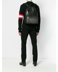 schwarzer Rucksack von Saint Laurent