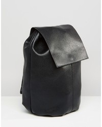 schwarzer Rucksack von Asos