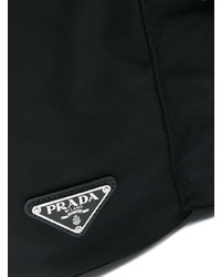 schwarzer Rucksack von Prada