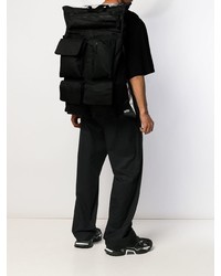 schwarzer Rucksack von Raf Simons