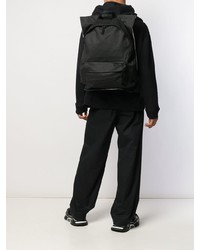 schwarzer Rucksack von Raf Simons