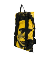 schwarzer Rucksack von Raf Simons