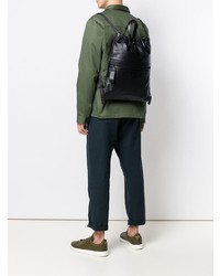 schwarzer Rucksack von Bottega Veneta