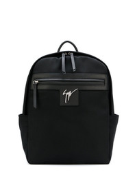 schwarzer Rucksack von Giuseppe Zanotti Design