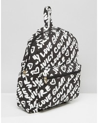 schwarzer Rucksack von Juicy Couture