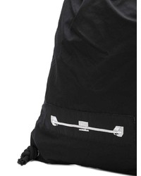 schwarzer Rucksack von Rick Owens DRKSHDW