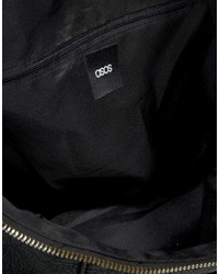 schwarzer Rucksack von Asos