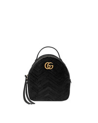 schwarzer Rucksack von Gucci