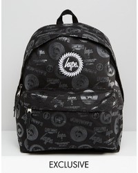 schwarzer Rucksack von Hype