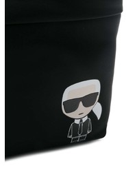 schwarzer Rucksack von Karl Lagerfeld