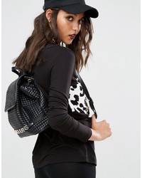 schwarzer Rucksack von Versace