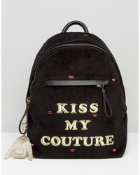 schwarzer Rucksack von Juicy Couture