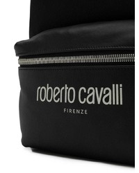 schwarzer Rucksack von Roberto Cavalli