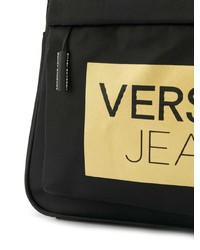 schwarzer Rucksack von Versace Jeans