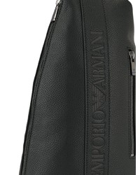 schwarzer Rucksack von Emporio Armani