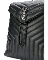 schwarzer Rucksack von Saint Laurent