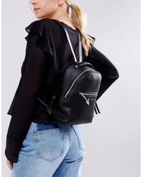 schwarzer Rucksack von Fiorelli