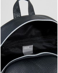 schwarzer Rucksack von Asos