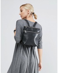 schwarzer Rucksack von Asos