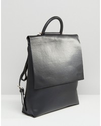 schwarzer Rucksack von Pull&Bear