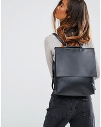 schwarzer Rucksack von Pull&Bear