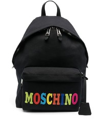 schwarzer Rucksack von Moschino