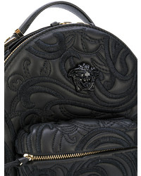 schwarzer Rucksack von Versace