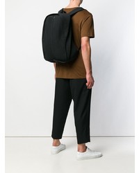 schwarzer Rucksack von Homme Plissé Issey Miyake