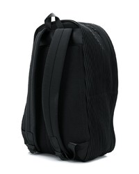 schwarzer Rucksack von Homme Plissé Issey Miyake