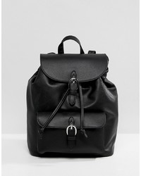 schwarzer Rucksack von Pull&Bear