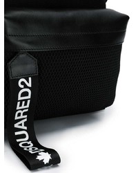 schwarzer Rucksack von DSQUARED2