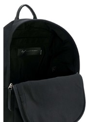 schwarzer Rucksack von Giuseppe Zanotti Design