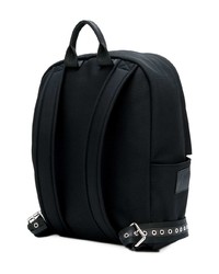 schwarzer Rucksack von Giuseppe Zanotti Design