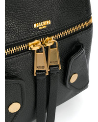 schwarzer Rucksack von Moschino