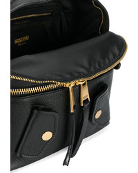 schwarzer Rucksack von Moschino