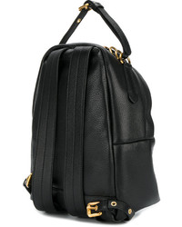 schwarzer Rucksack von Moschino