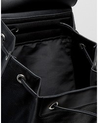 schwarzer Rucksack von Pieces