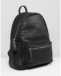 schwarzer Rucksack von Liquorish