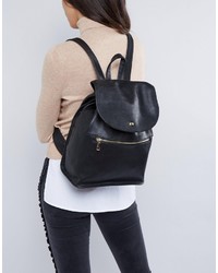 schwarzer Rucksack von Asos