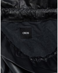 schwarzer Rucksack von Asos