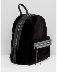 schwarzer Rucksack von Pieces