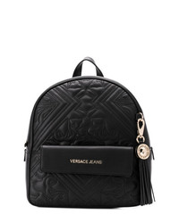 schwarzer Rucksack von Versace Jeans